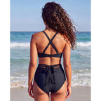 THE MÉLINE — Bikini con inserto in rete rimovibile