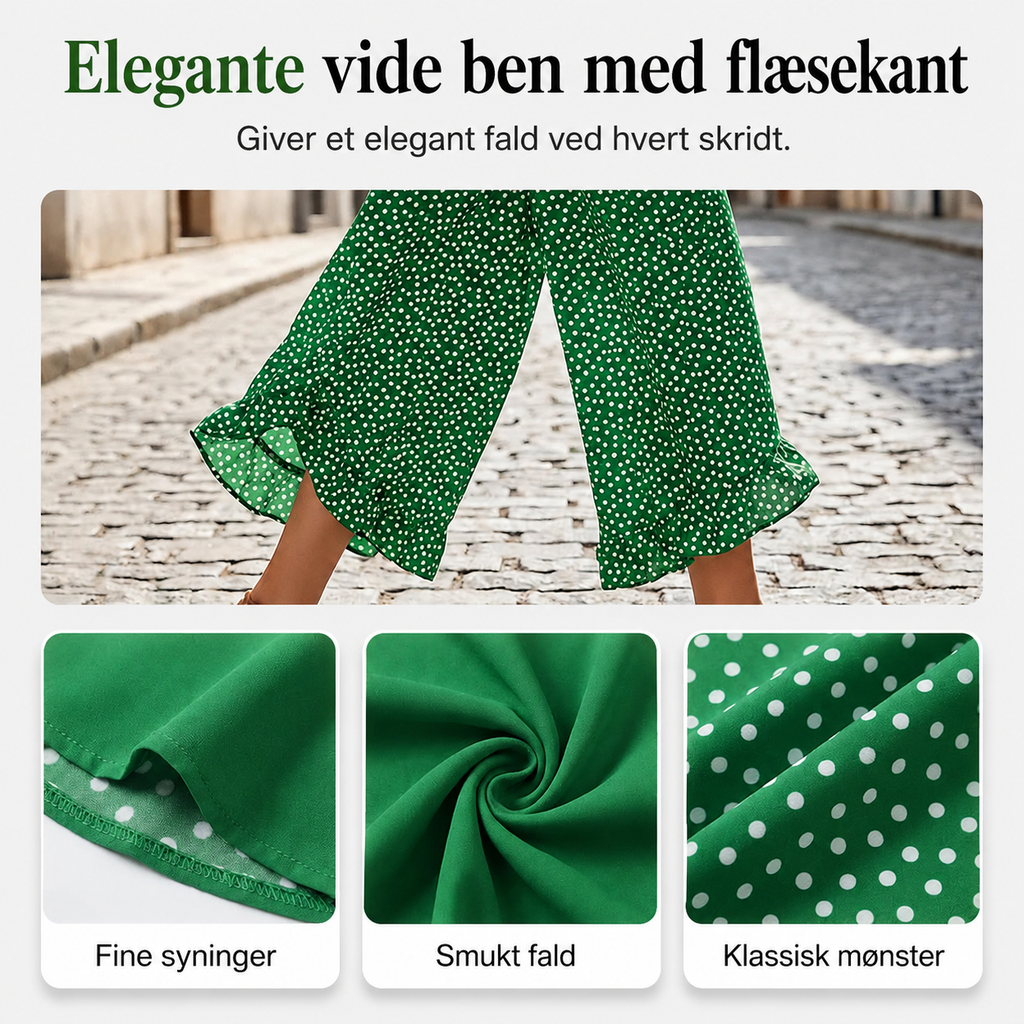 THE FLORÈNE | Pantaloni leggeri a gamba larga
