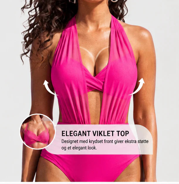 THE MÉLINE — Bikini con inserto in rete rimovibile
