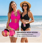 THE MÉLINE — Bikini con inserto in rete rimovibile